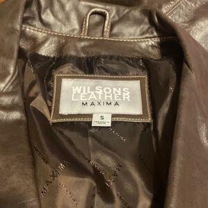 Wilsons Leather Brown Leather Jacket
